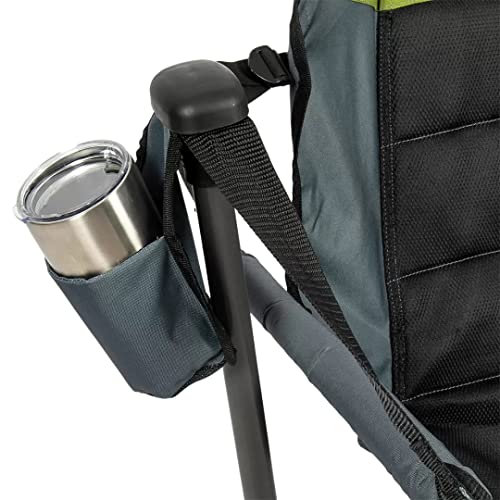 Rio Hammock Chair - Portable Swing Chair with Armrests & Drink Holder, 300 lb Capacity