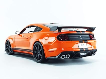 2020 Ford Mustang Shelby GT500 1:18 Die-Cast-Modell von Maisto – Orange Naranja Special Edition