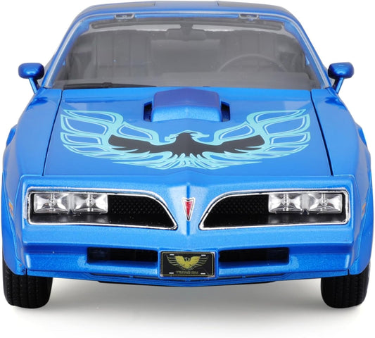 1978 Pontiac Firebird Trans Am SE 1:18 Die-Cast Model by Maisto – Blue Special Edition Classic Muscle Car