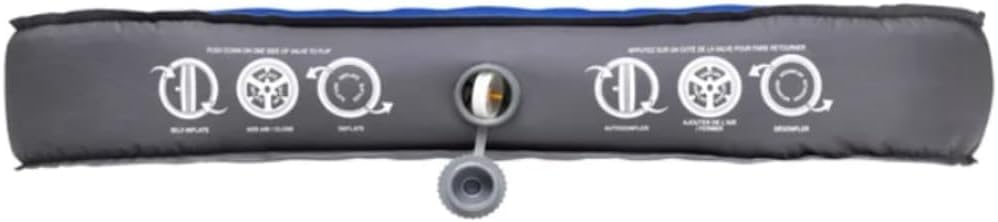 Self-Inflating Sleeping Pad – 3D Inflation, 4-Season Lightweight Foam Camping Mattress with Flex Fabric Top, 4" Thick, R-Value 5.2 – with Carry Bag – Ideal for Camping, Hiking, Cabin Use