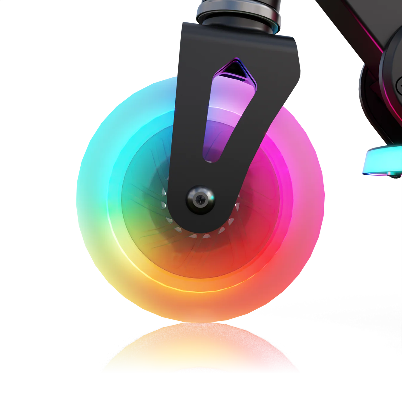Supernova Kids Light-Up Scooter | Aluminium Frame, Adjustable Handlebar, Foldable | Ages 5+, Max 155 lbs