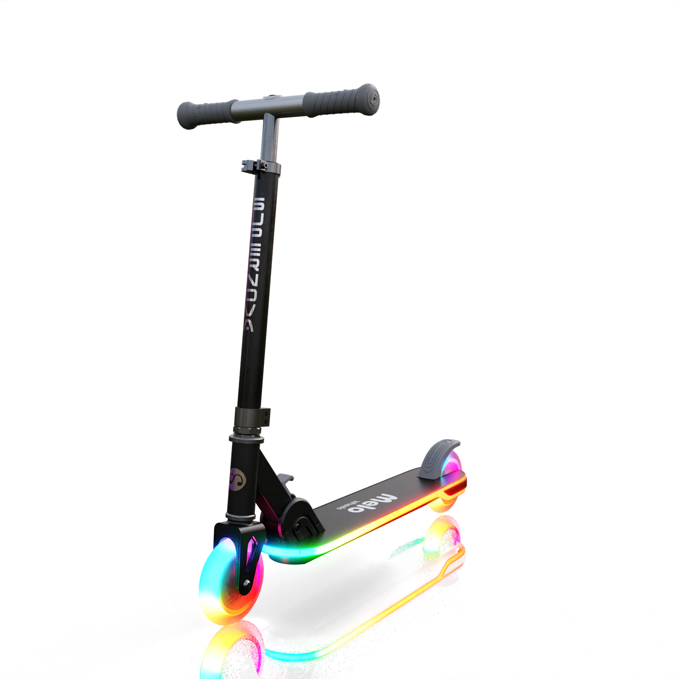 Supernova Kids Light-Up Scooter | Aluminium Frame, Adjustable Handlebar, Foldable | Ages 5+, Max 155 lbs