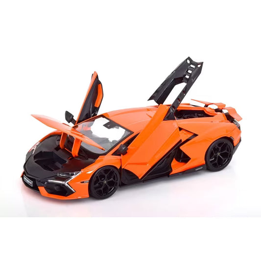 Maisto 2023 Lamborghini Revuelto Hardtop Orange | 1:18 Scale Diecast Model Car | #31463OR