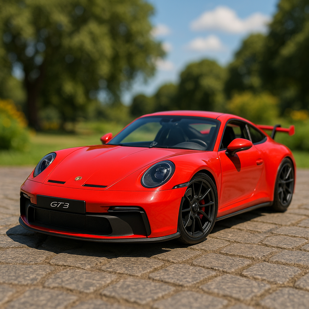 Maisto 1:18 Porsche 911 GT3 Special Edition Die-Cast Model Car – Red | Collector Sports Car Replica