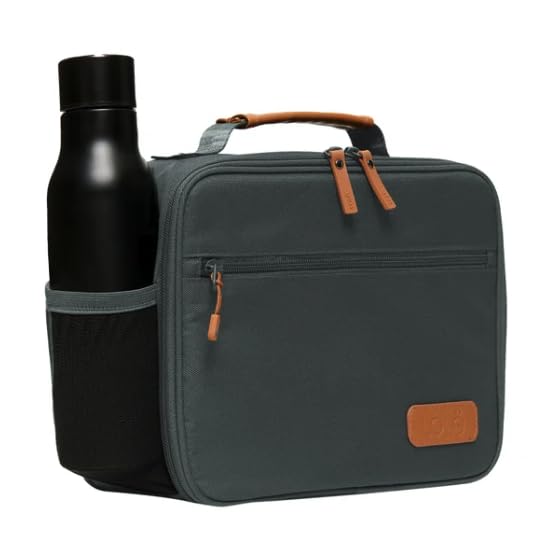 حقيبة غداء قابلة للتوسيع متوافقة مع منتجات لولي - معزولة وأنيقة وقابلة للحمل