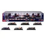 1:43 Red Bull Formula Racing Die Cast 6-Pack – Authentic F1 Race Car Collectibles with Collector Box