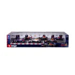 1:43 Red Bull Formula Racing Die Cast 6-Pack – Authentic F1 Race Car Collectibles with Collector Box