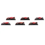 1:43 Ferrari Formula Racing Die Cast 6-Pack – Authentic Formula 1 Collectible Cars with Premium Decals & Collector Box