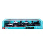 1:43 Mercedes Formula Racing Die Cast 6-Pack – Authentic F1 Collectible Cars with Premium Collector Box