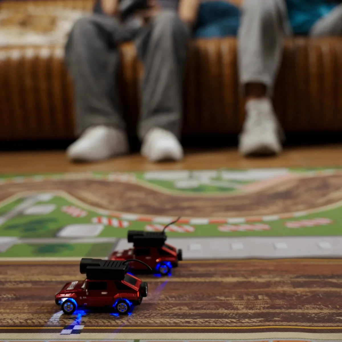 Amax Power Craze Micro FPV Racer RC Car – Real-Time HD Video Streaming, 2.4GHz Controller & Immersive VR Racing Track Set