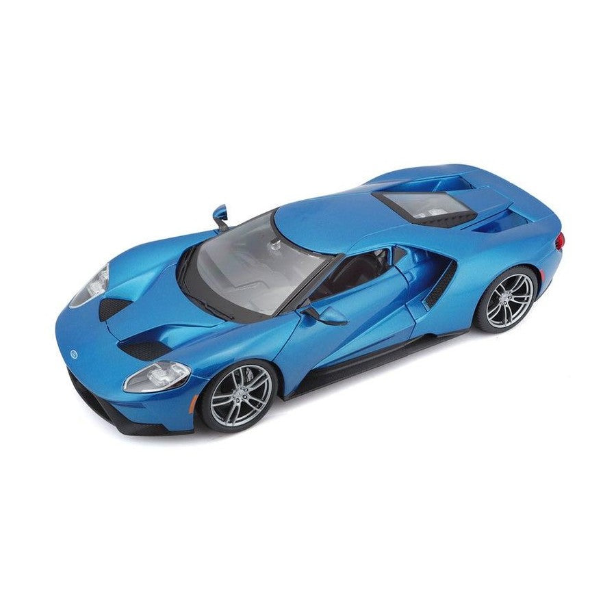 1:18 Scale 2017 Ford GT Die-Cast Model Car – Blue | Metal Alloy Replica Gift Collection