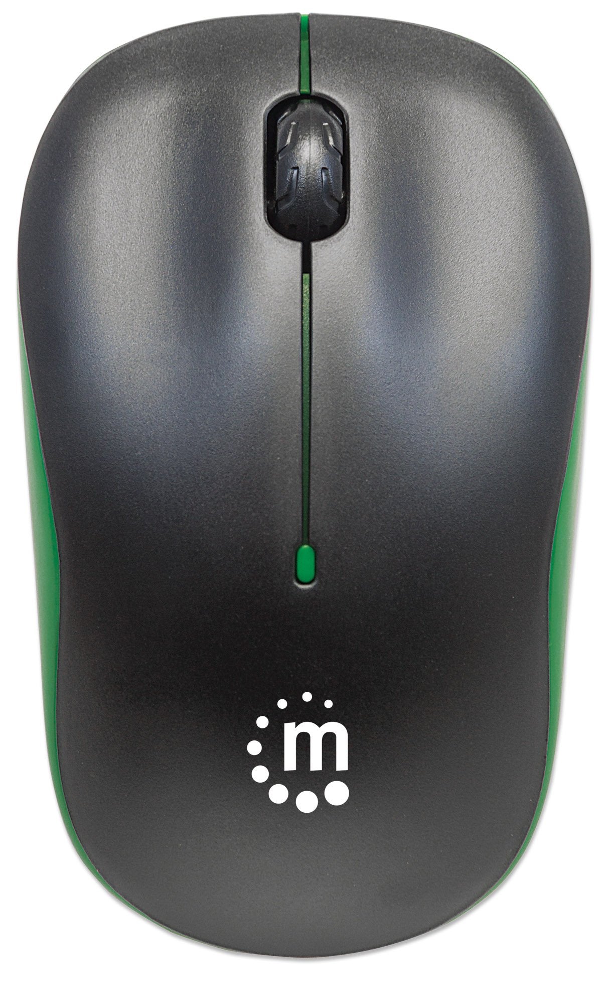 Manhattan Success Wireless Optical Mouse | 2.4GHz USB Receiver, 10m Range, Ergonomic Design | Model 179393
