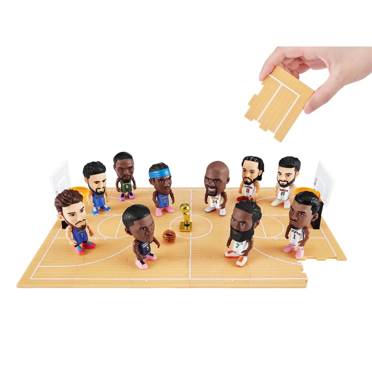 ZURU 5 Surprise NBA Ballers Series 2 – Official NBA Collectible Figures & Accessories, 4 Pack Surprise Unboxing Basketball Toy