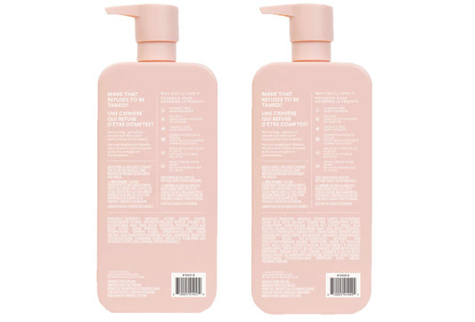 MONDAY Moisturizing Shampoo and Conditioner Set for Dry and Damaged Hair 2 Pk, 30 oz (1 Shampoo + 1 Conditioner)