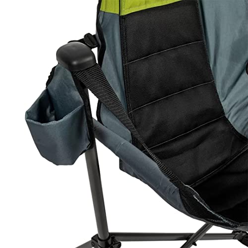 Rio Hammock Chair - Portable Swing Chair with Armrests & Drink Holder, 300 lb Capacity