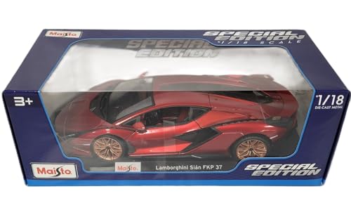 Lamborghini Sián FKP 37 Sonderedition Druckguss-Modellauto im Maßstab 1:18