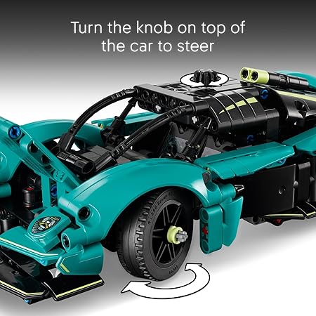 LEGO Technic Aston Martin Valkyrie 42208 – 707-teiliges Sportwagen-Modellbauset für Kinder ab 9 Jahren