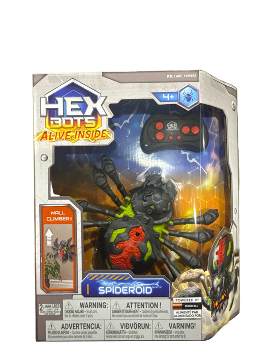 Hex Bots Alive Inside – Spideroid RC Wall Climbing Spider Toy
