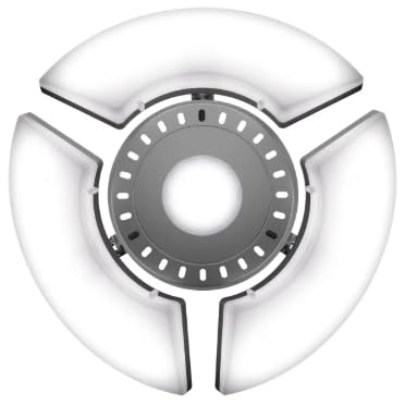 مصباح إنبرايتن متعدد الاستخدامات بتقنية LED قابل للتعديل يعمل بحساس الحركة - مزود بخاصية الإضاءة الاحتياطية في حالة انقطاع التيار الكهربائي و3 إعدادات للإضاءة