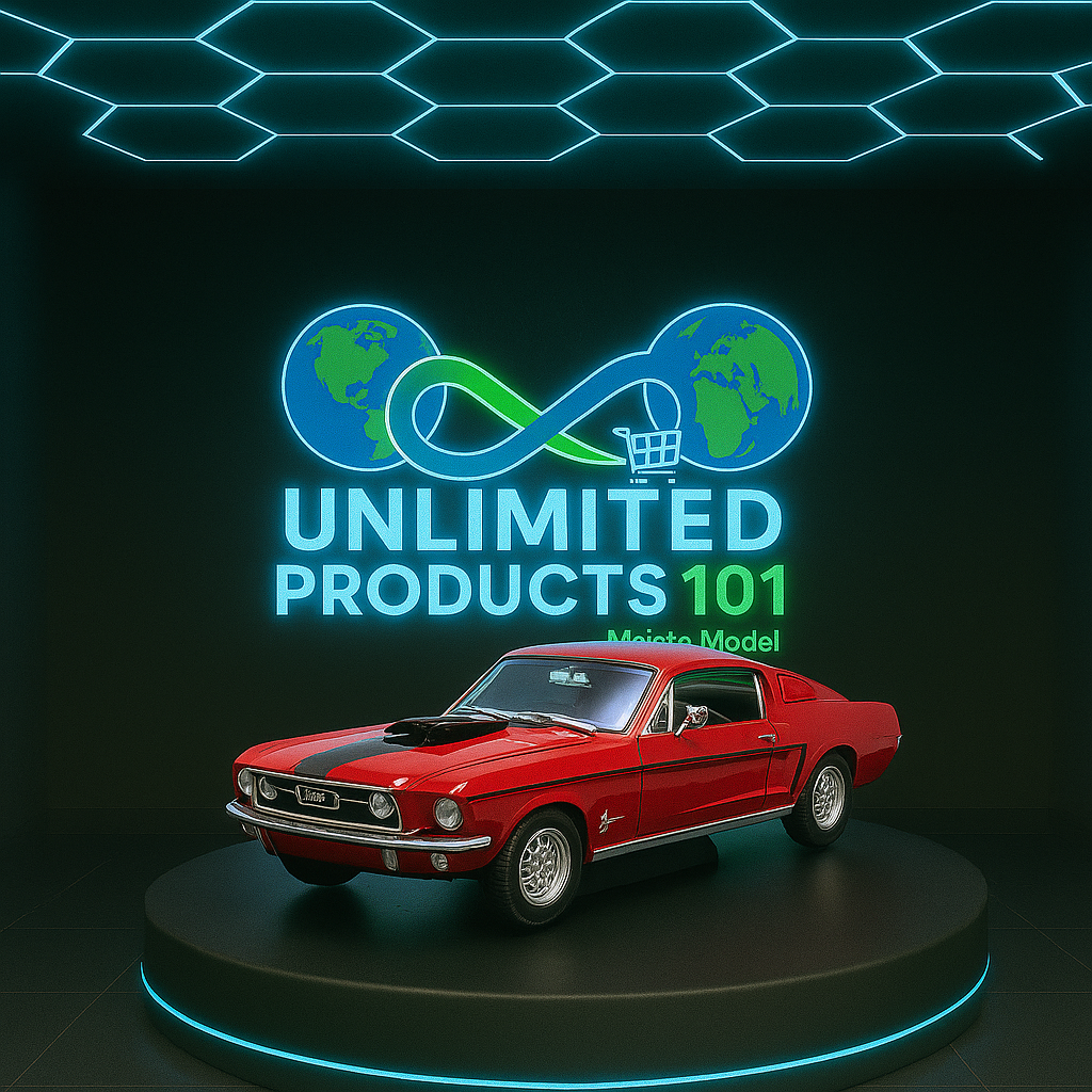 فورد موستانج جي تي كوبرا جيت - نموذج مصبوب بمقياس 1:18