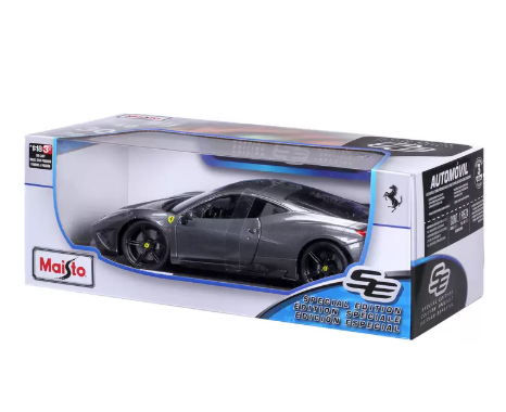 Maisto 1:18 Die Cast Ferrari 458 Speciale – Special Edition Collectible Model Car