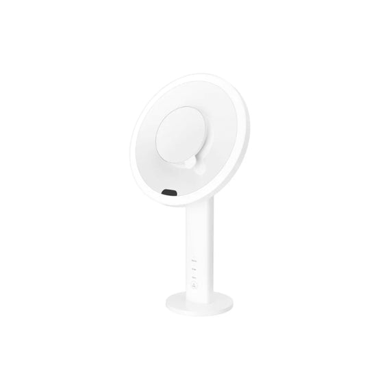 EKO iMira Ultra Clear Smart Sensor Makeup Mirror | 1100 Lux LED, 3 Light Tones, 10X Magnification, 180° Tilt, USB-C | Model EK5288-WH