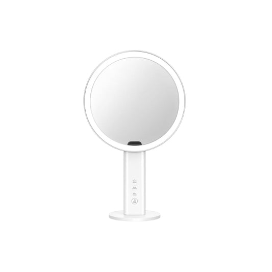 EKO iMira Ultra Clear Smart Sensor Makeup Mirror | 1100 Lux LED, 3 Light Tones, 10X Magnification, 180° Tilt, USB-C | Model EK5288-WH