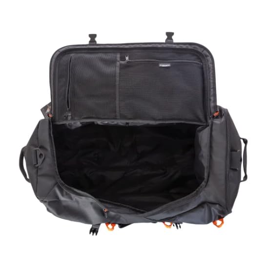 Rollbare Sporttasche mit Rollen und Rucksackgurten – Wasserabweisende Reise- und Sporttasche mit Fächern, Geländerollen und Tragegriffen für Sportler, Reisen und Wochenendausflüge