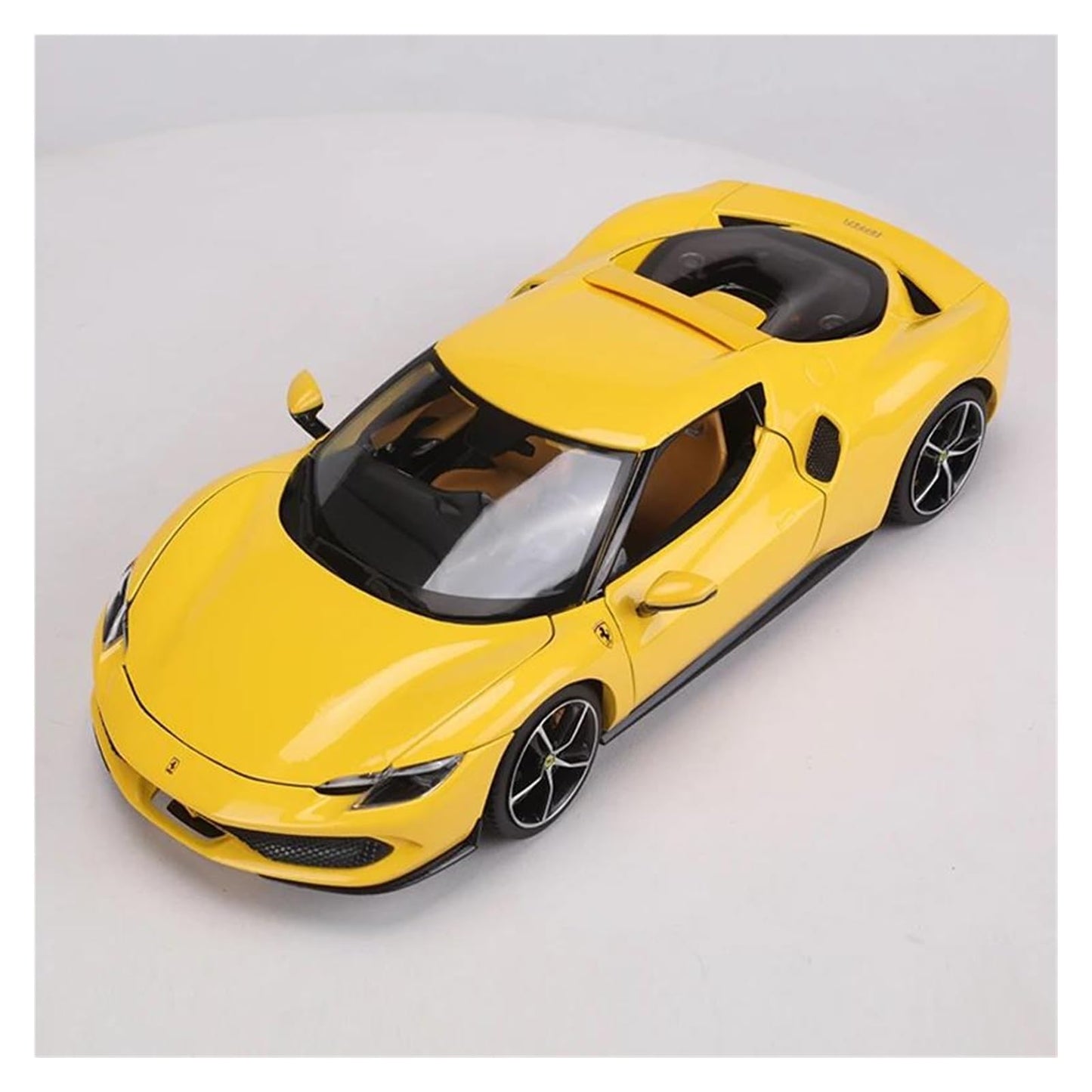 سيارة فيراري 296 GTB نموذج مصغر بمقياس 1:18 - من إنتاج شركة مايستو القابلة للتجميع