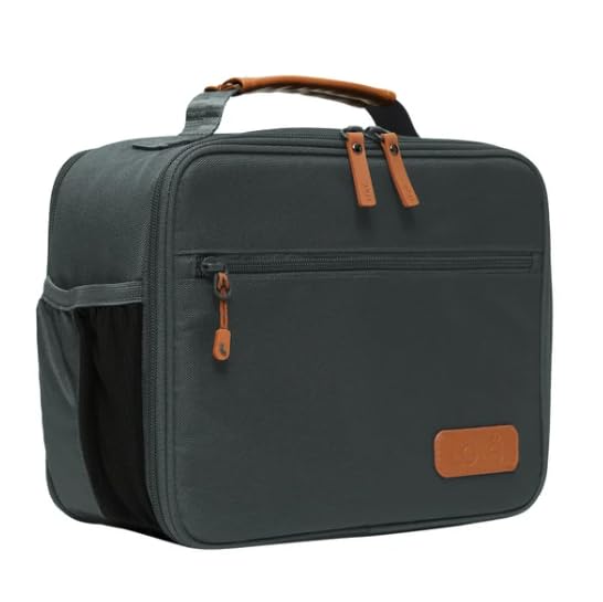 حقيبة غداء قابلة للتوسيع متوافقة مع منتجات لولي - معزولة وأنيقة وقابلة للحمل