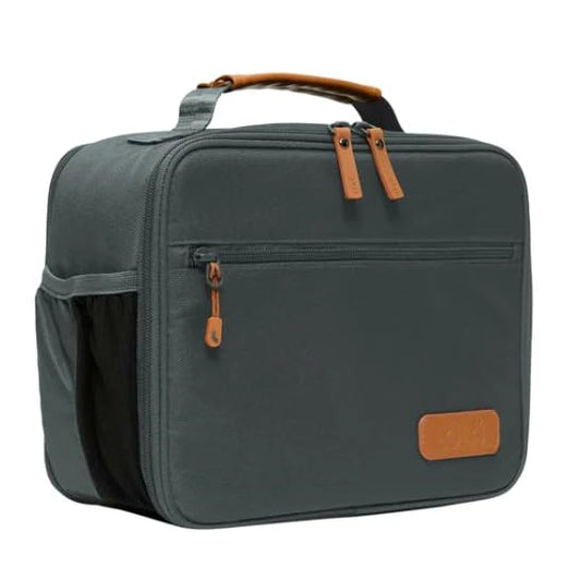 حقيبة غداء قابلة للتوسيع متوافقة مع منتجات لولي - معزولة وأنيقة وقابلة للحمل