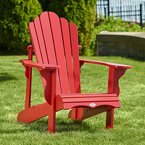 Klassischer Adirondack-Stuhl (Rot)