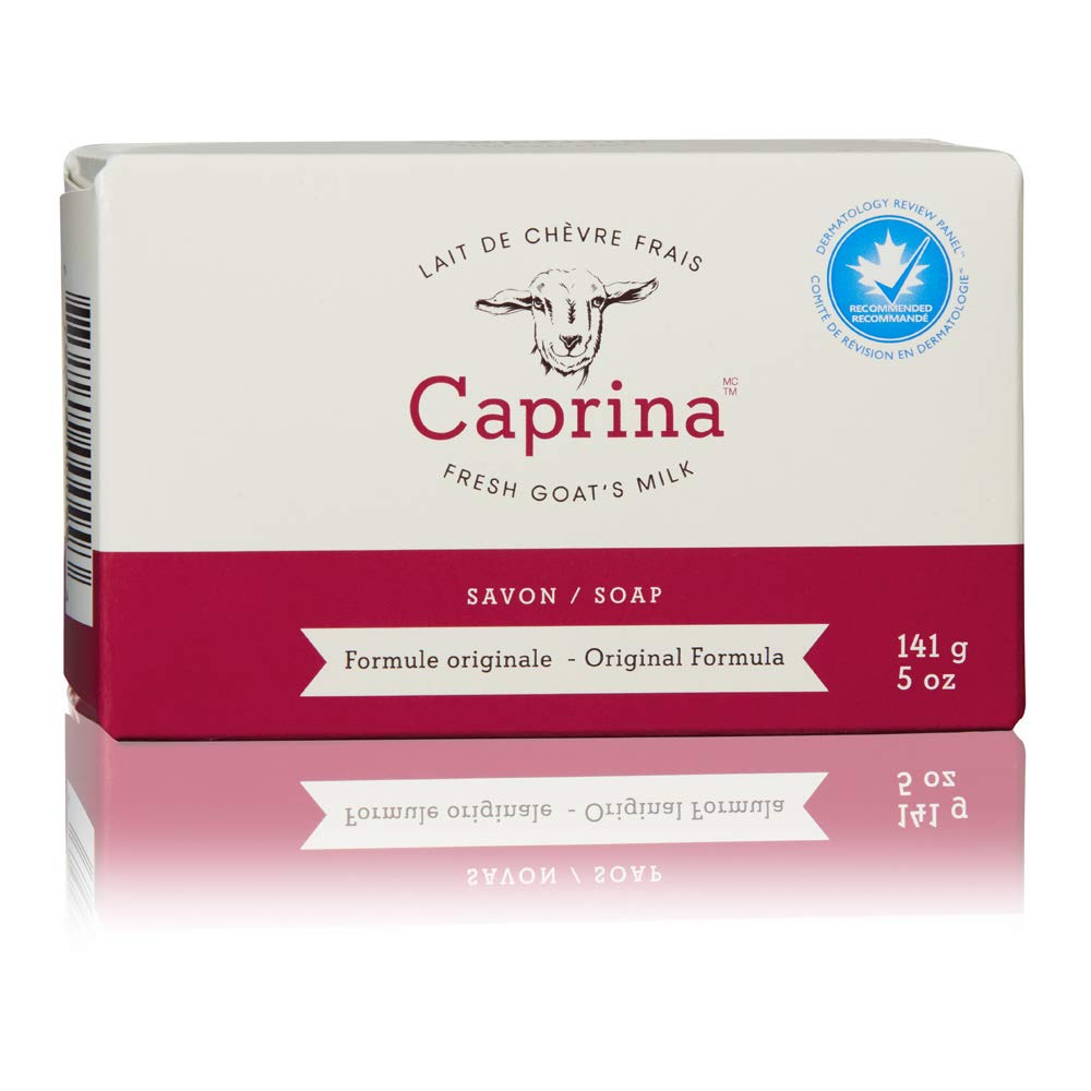 Caprina by Canus Goat Milk Bar Soap, Original Scent, 5 oz