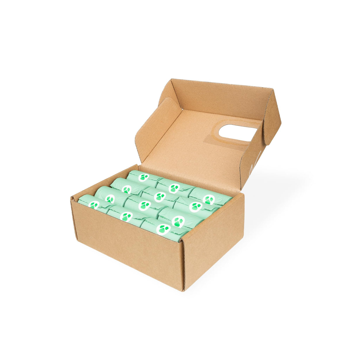 EcoPotty Unscented Compostable Dog Poop Bags | Leak-Proof & Biodegradable | Eco-Friendly Pet Waste Bags