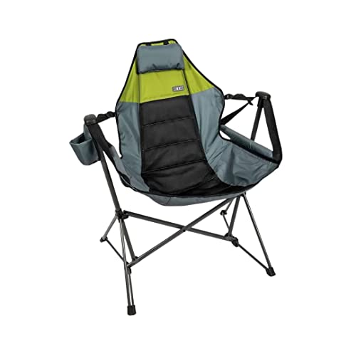 Rio Hammock Chair - Portable Swing Chair with Armrests & Drink Holder, 300 lb Capacity