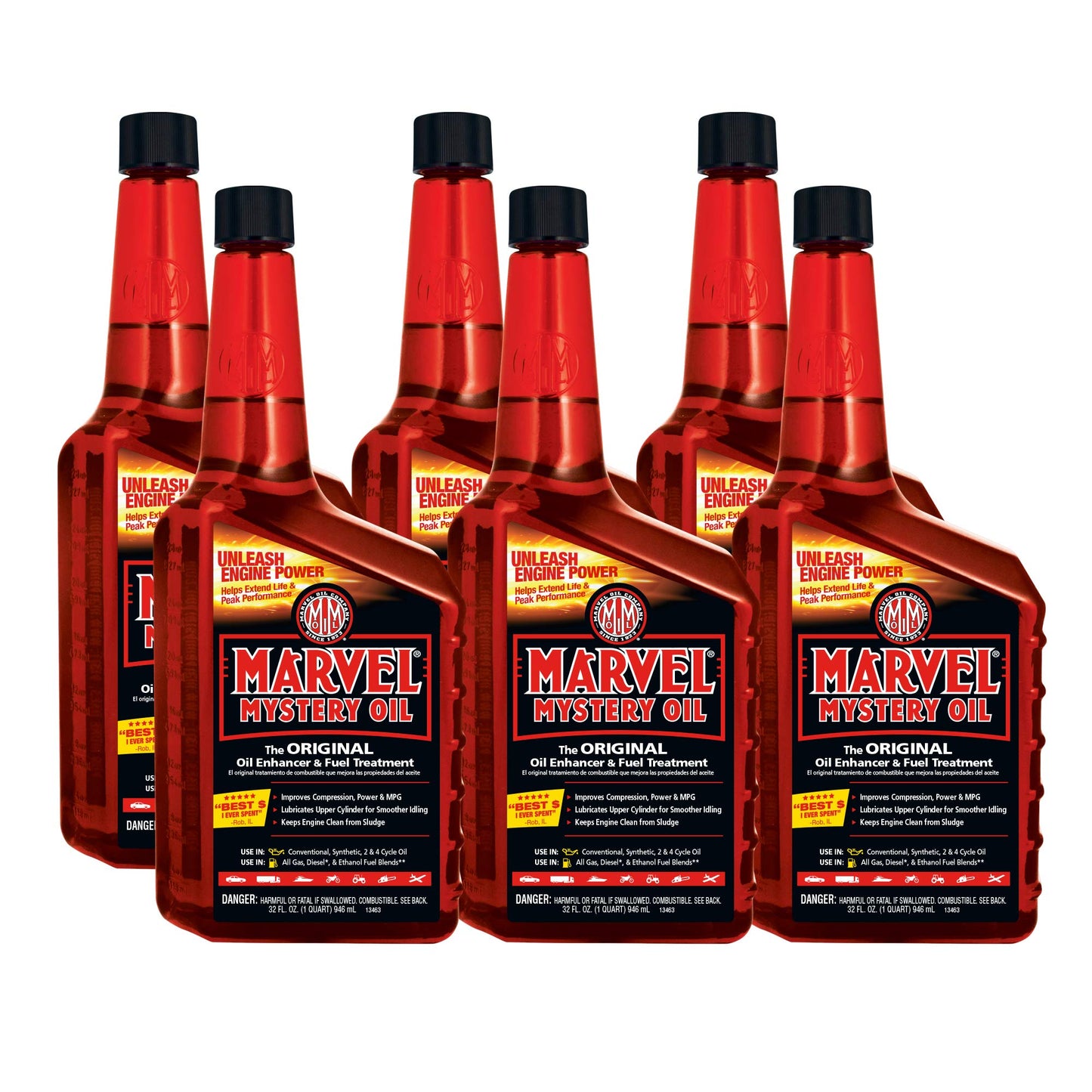 Marvel Mystery Oil - Fuel System Lubricant & Engine Treatment for Cars & Trucks
