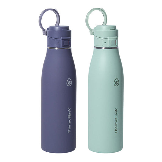 ThermoFlask Insulated Stainless Steel Water Bottle – Vacuum-Sealed, Leak-Proof & BPA-Free Hydration Bottle