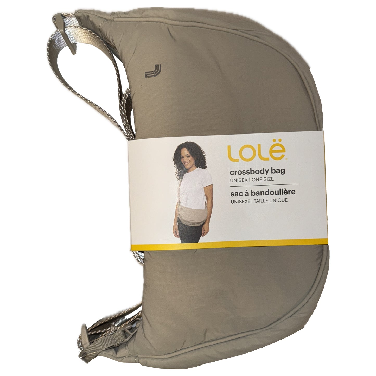 حقيبة كروسبودي بيج اللون للنساء من لولي - حقيبة سفر خفيفة الوزن