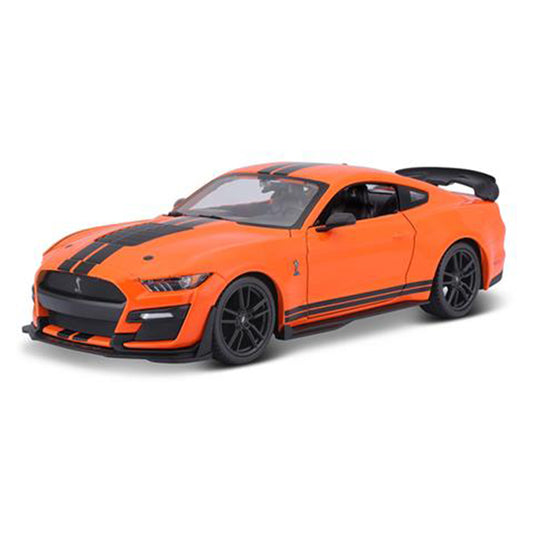 2020 Ford Mustang Shelby GT500 1:18 Die-Cast Model by Maisto – Orange Naranja Special Edition