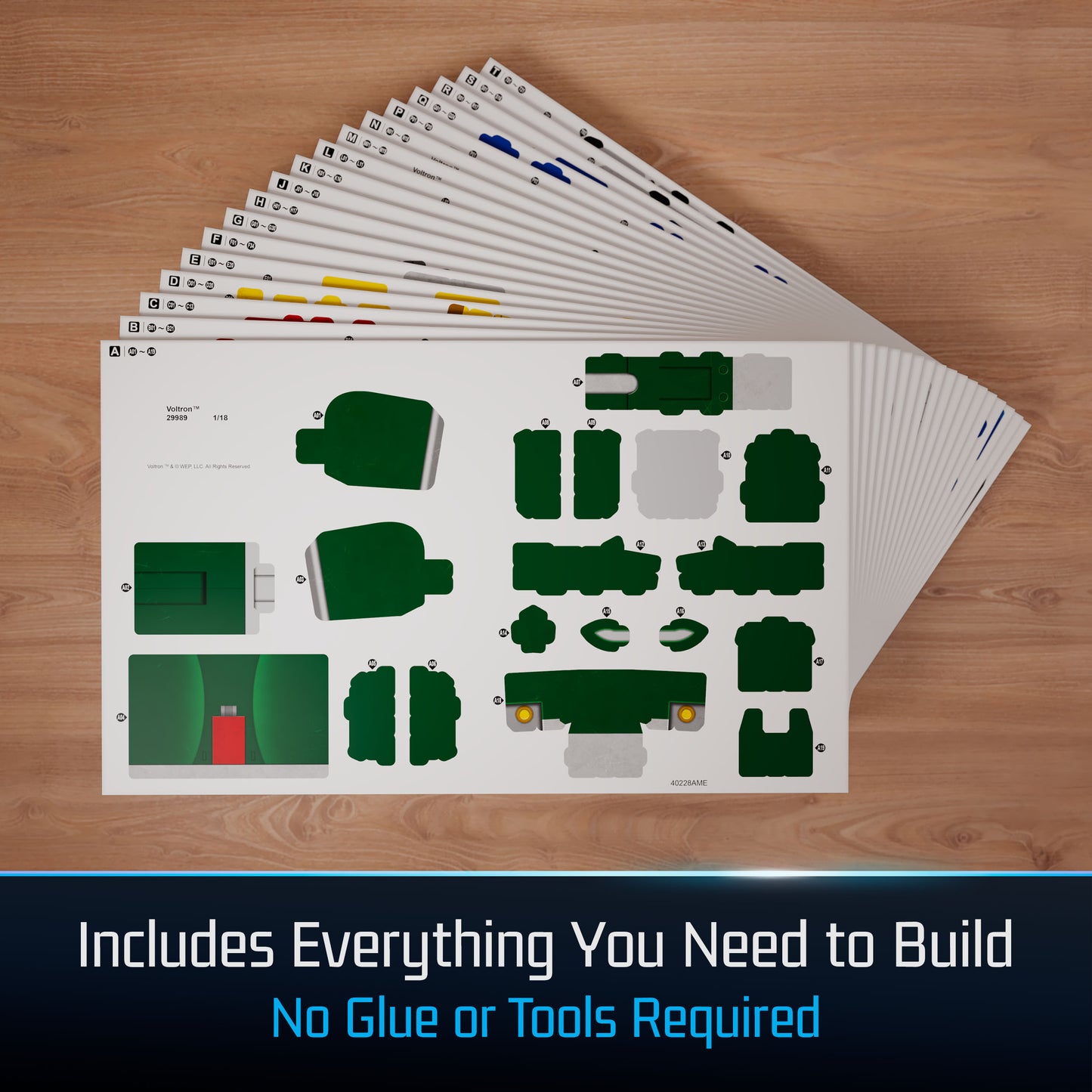 4D Build Mercedes W15 Garage Set 3D Puzzle Model Kit with LEDs – 253-Piece Formula 1 Building Set for Adults & Teens (Ages 12+)