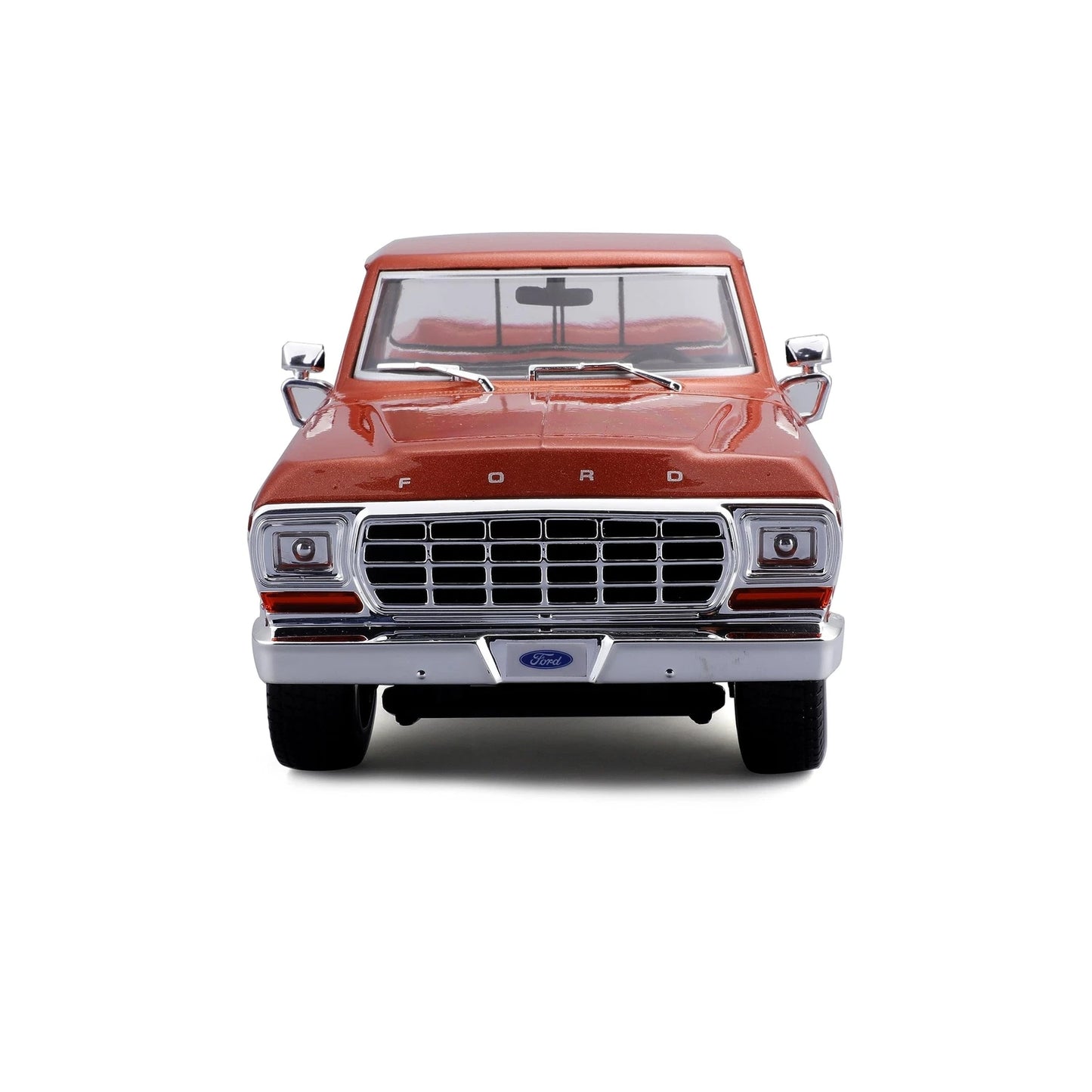 Maisto 1979 Ford F-150 Pickup Truck Brown | 1:18 Scale Diecast Model Car